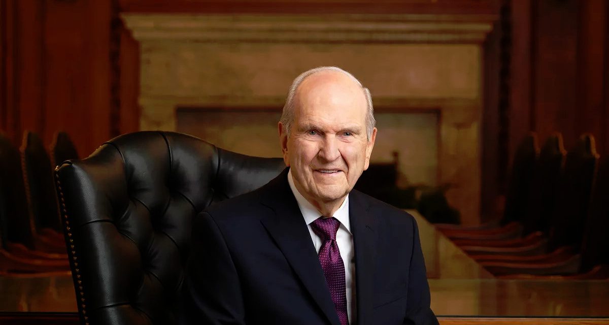 Presidentti Nelson puhuu maailmalle toivosta ja parantumisesta uskon kautta